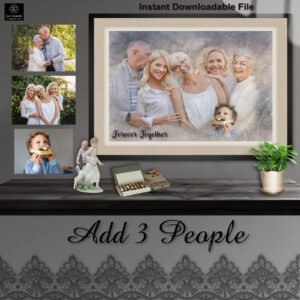 Digital Merge Photos Portrait