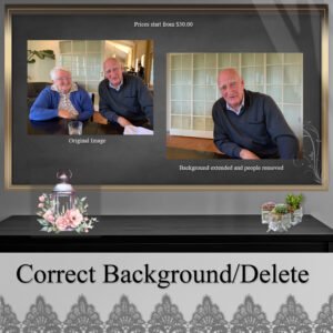 Change Background & Delete Person