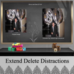 Extend and Correct Photo