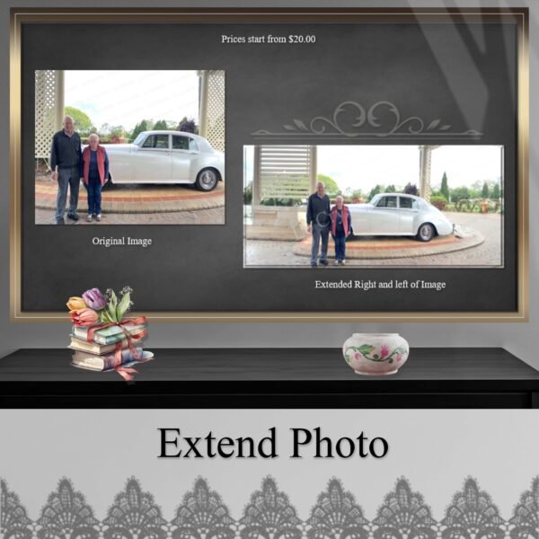 Extend Photo Both Sides