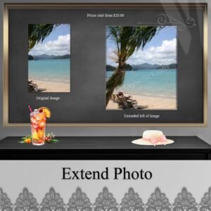 Extend Photo Four Sides