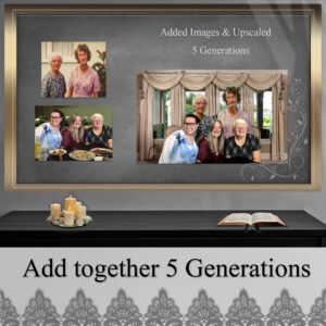 Merge 5 Generations Photo