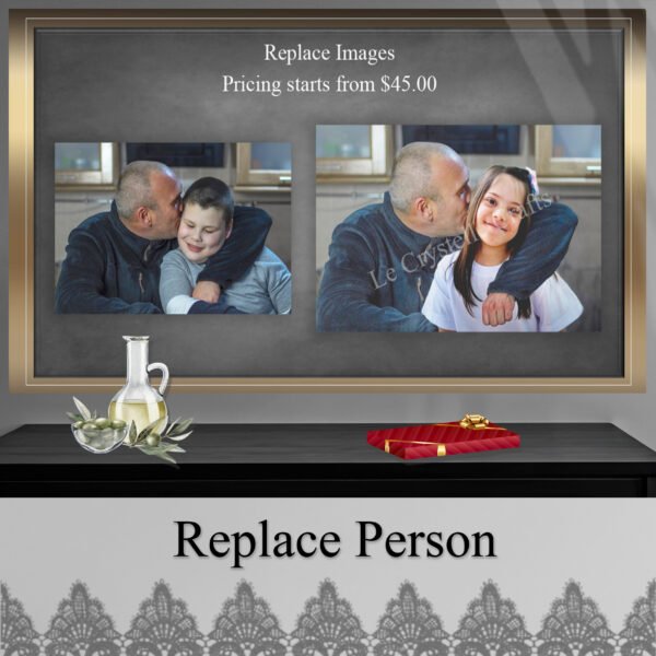 Replace Person in Photo