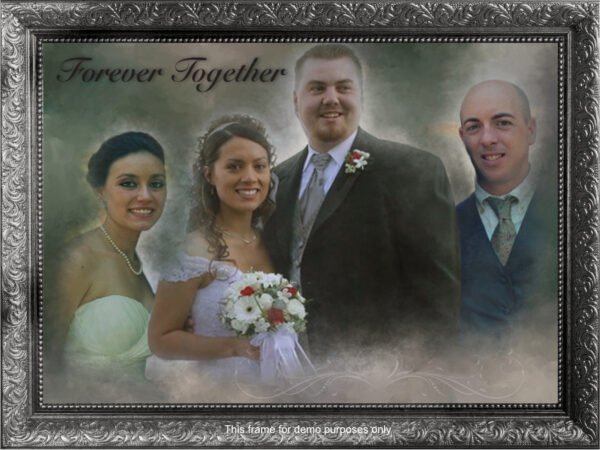 Digital Merge 2 People Portrait - Image 6