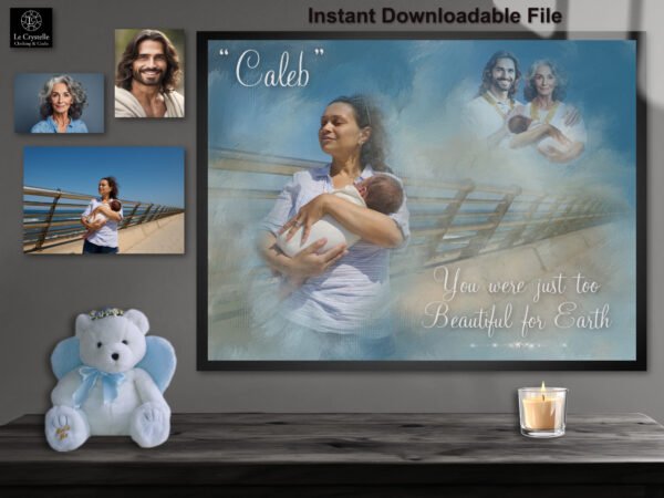 Digital Merge Baby Portrait - Image 2