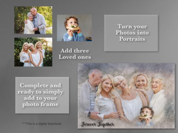 Digital Merge Photos Portrait - Image 3