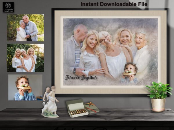 Digital Merge Photos Portrait - Image 2