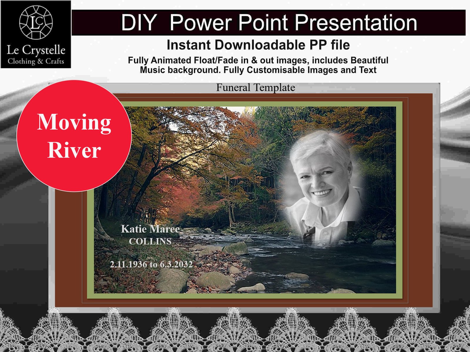 powerpoint memorial template 4