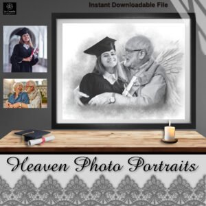 heaven photo merge portrait