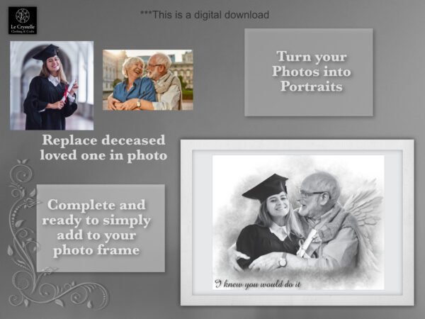 Digital Merge Photo Portrait - Image 3