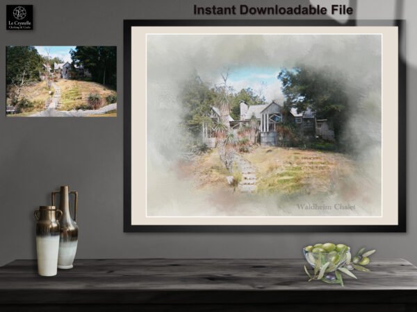Digital Chalet Portrait - Image 2