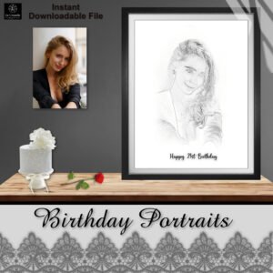 pencil sketch portrait