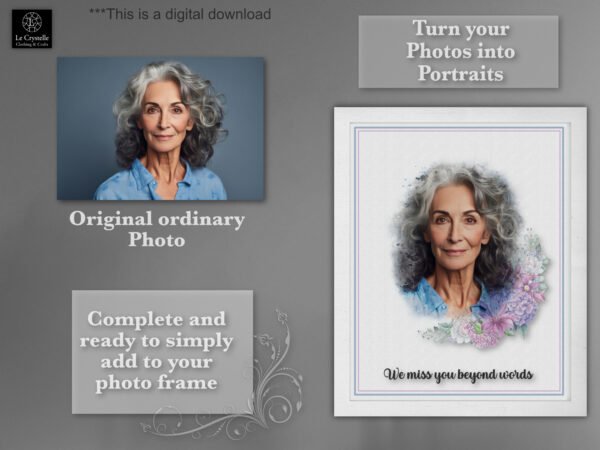 Digital Photo Portrait - Image 3