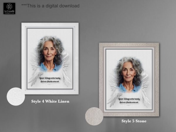 Digital Wings Portrait - Image 5