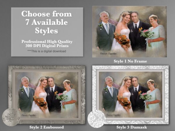 Digitial Add 2 People Portrait - Image 4