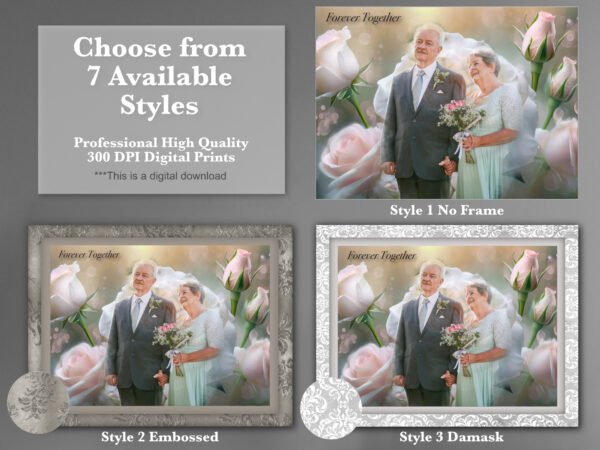 Digital Wedding Portrait - Image 4