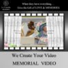 memorial video