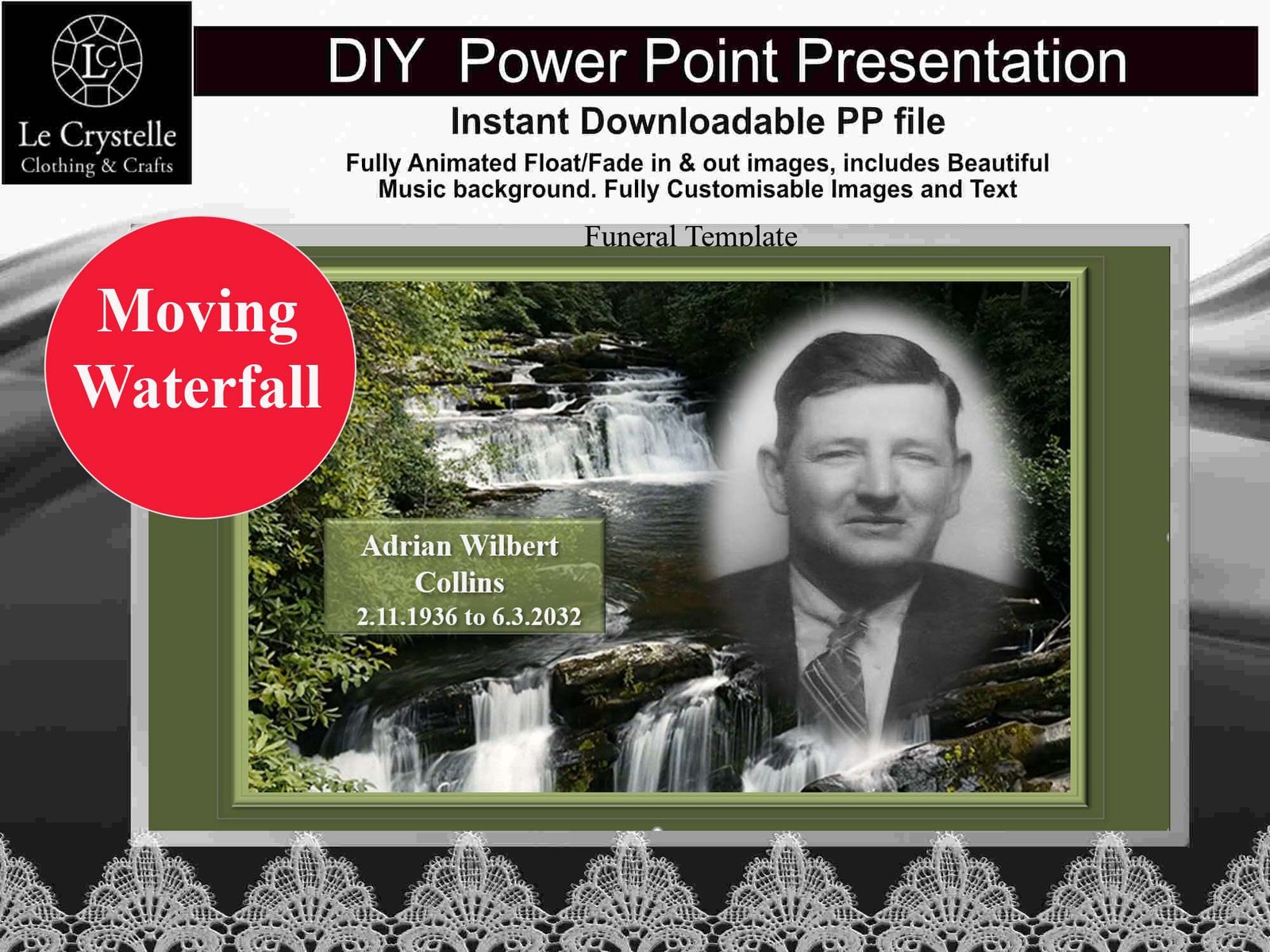 powerpoint funeral slide show