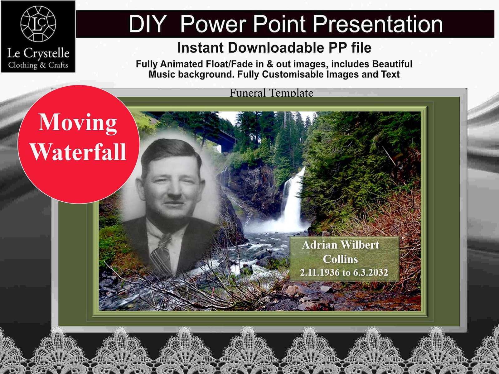 powerpoint funeral slide show