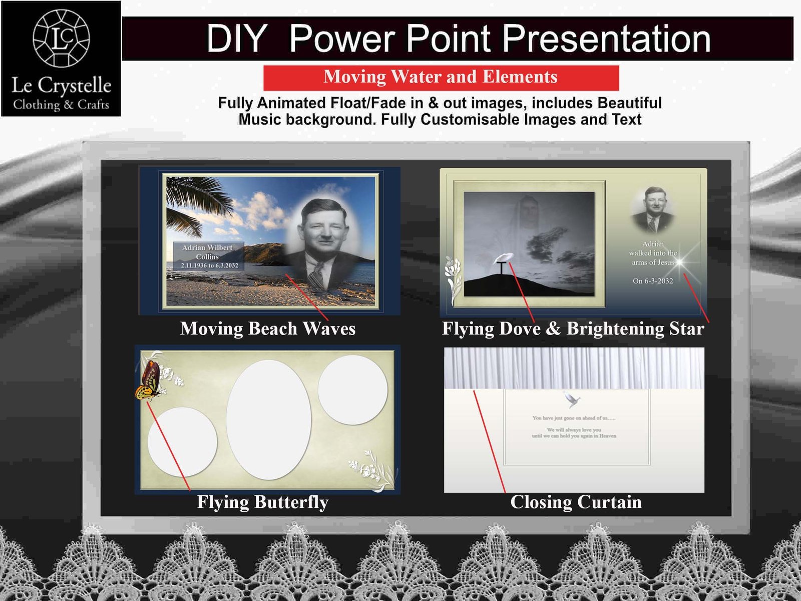 powerpoint memory celebration of life