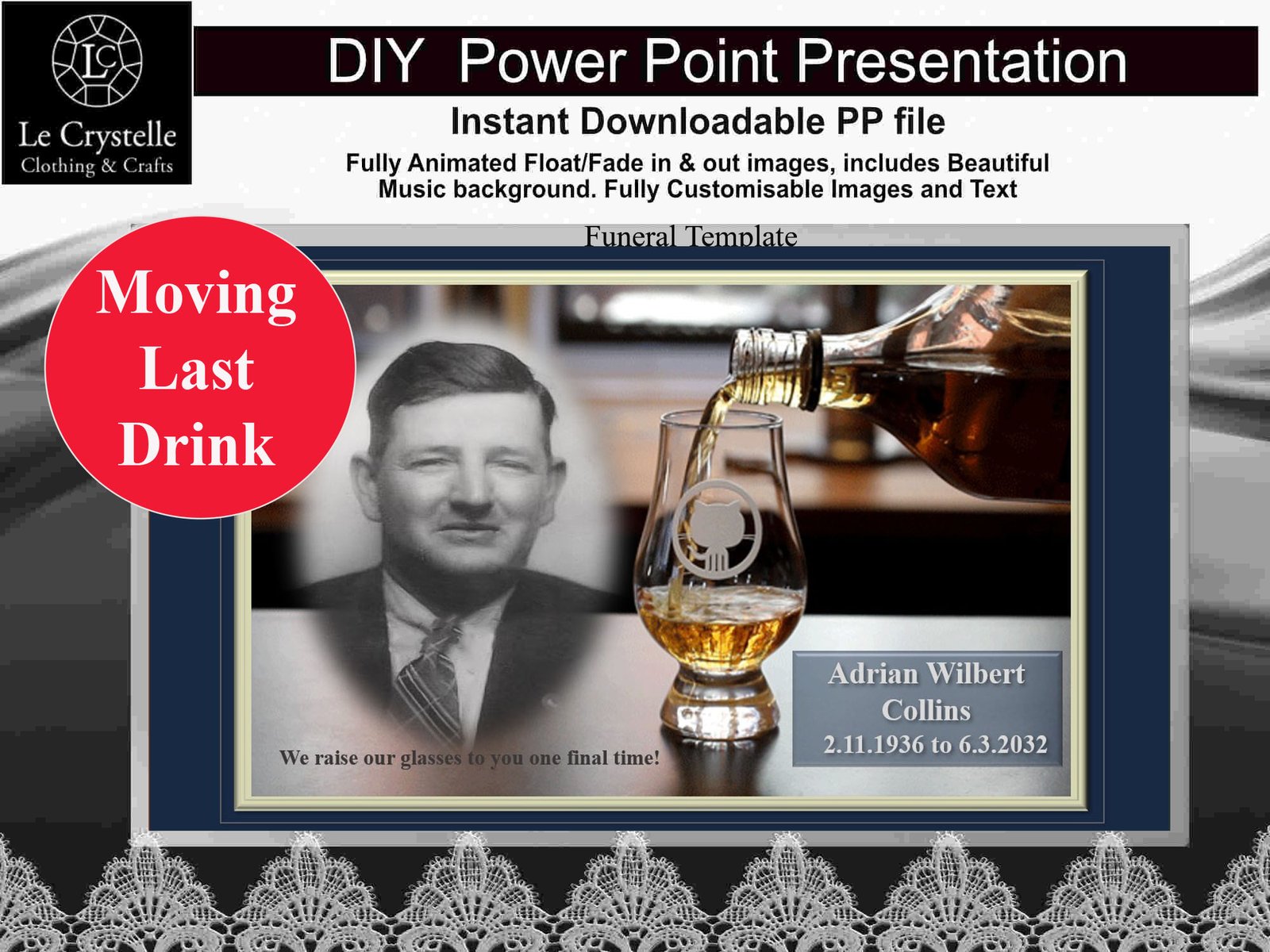 powerpoint memory celebration of life