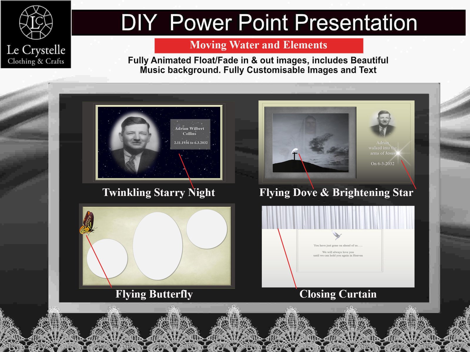 powerpoint memory celebration of life