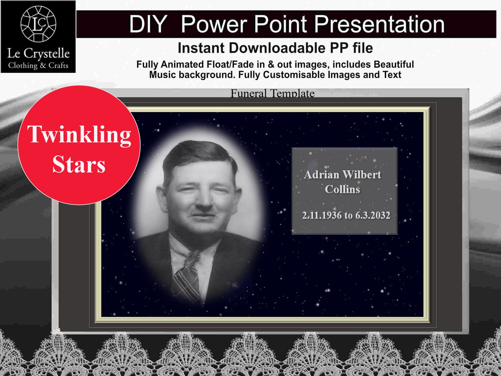 powerpoint memory celebration of life