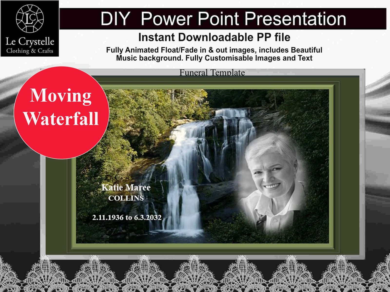 powerpoint funeral slide show