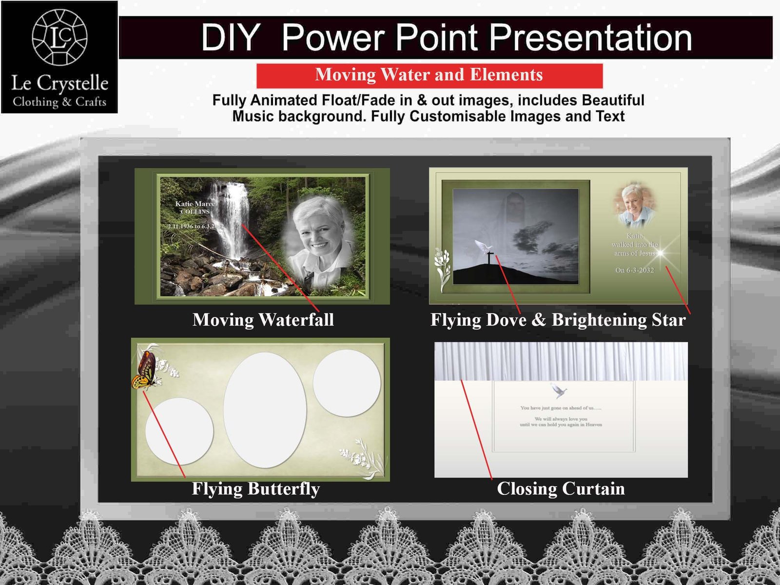 powerpoint funeral slide show