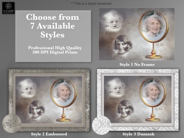 Digital Timeline Portrait - Image 4