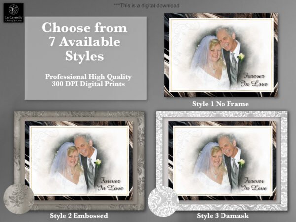 Digital Wedding Portrait - Image 4