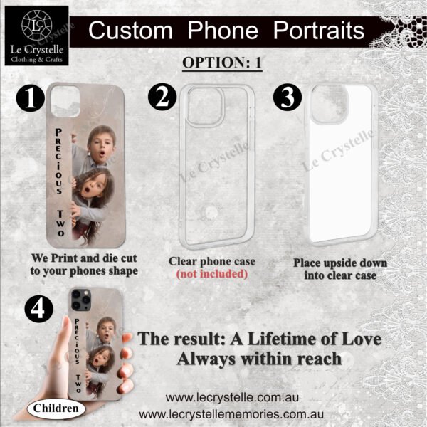 Mobile Phone Children Portrait - Image 2