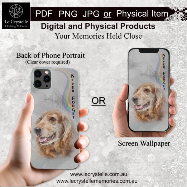 Mobile Phone Pet Portrait